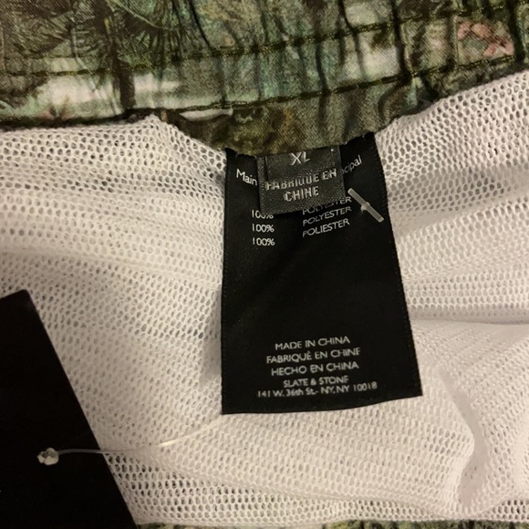 Slate & Stone Floral Swim Trunks - Picture 6 of 7